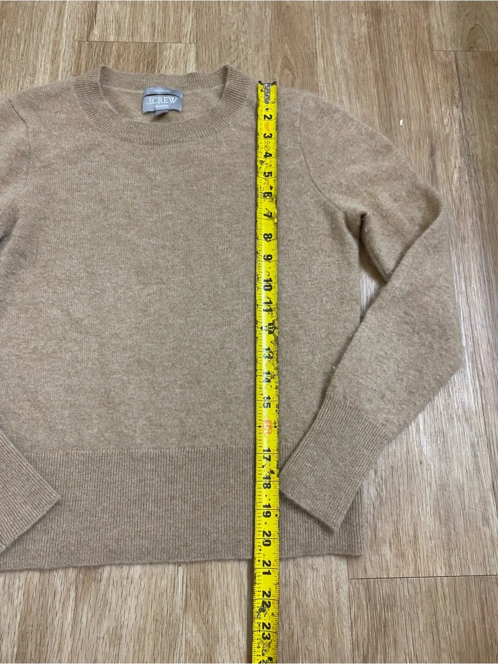 J. Crew 100% cashmere Crewneck Sweater